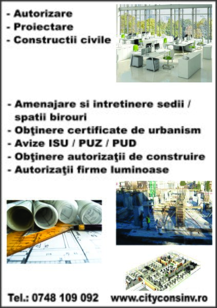 Certificate urbanism, autorizatii de constructii